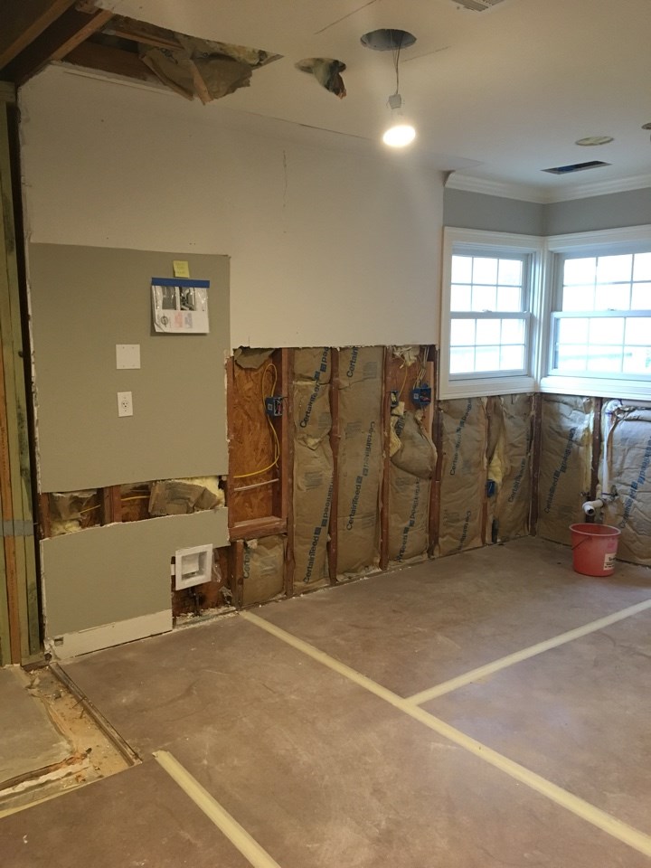 Kitchen - During Construction