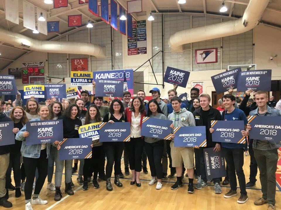 Our chapters collectively knocked on over 120,000 doors and called and texted over 200,000 voters over the course of dozens of phone banks and canvassing trips.