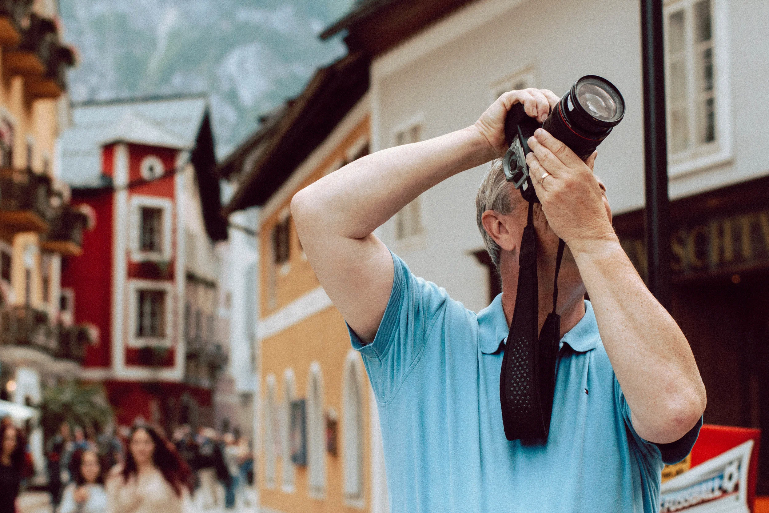 My Dad and his camera.