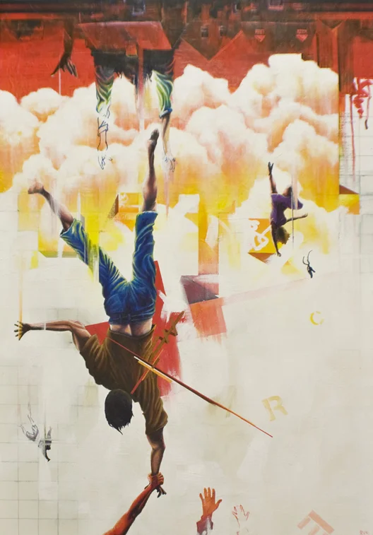 YOU'RE LIFE UPSIDE DOWN (SOLD)