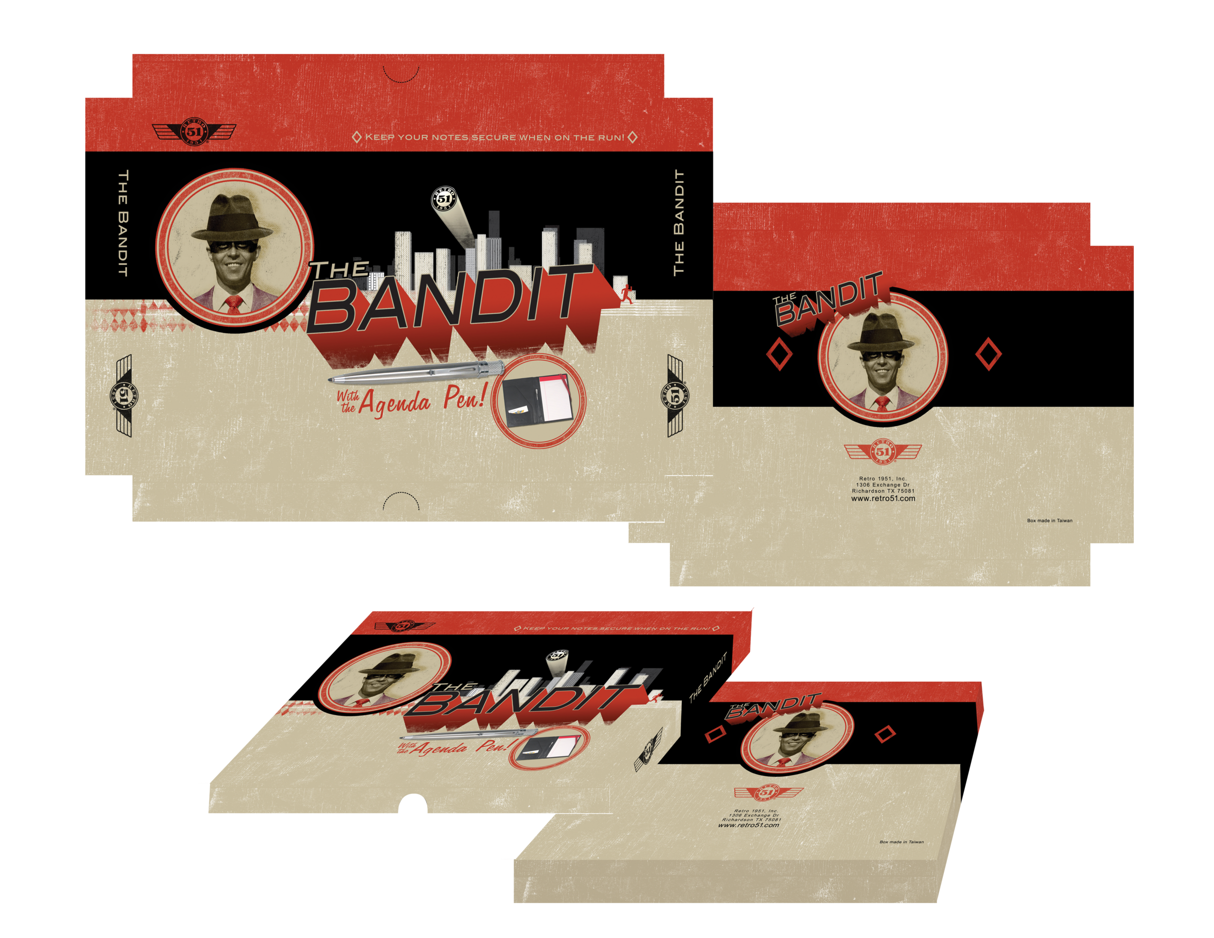 RETRO 1951 BANDIT LEATHER PLANNER