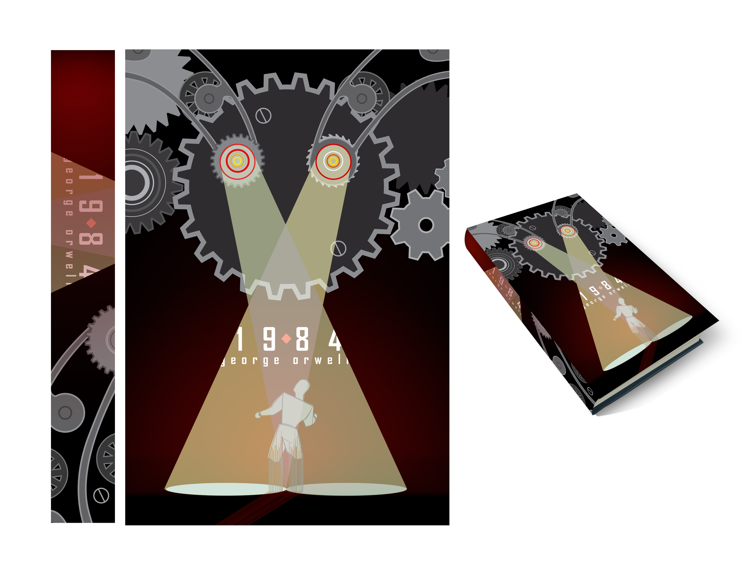1984 BOOK COVER DESIGN (CONCEPT)