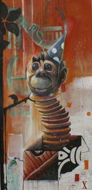 HOLIDAY MONKEY BIZ (SOLD)
