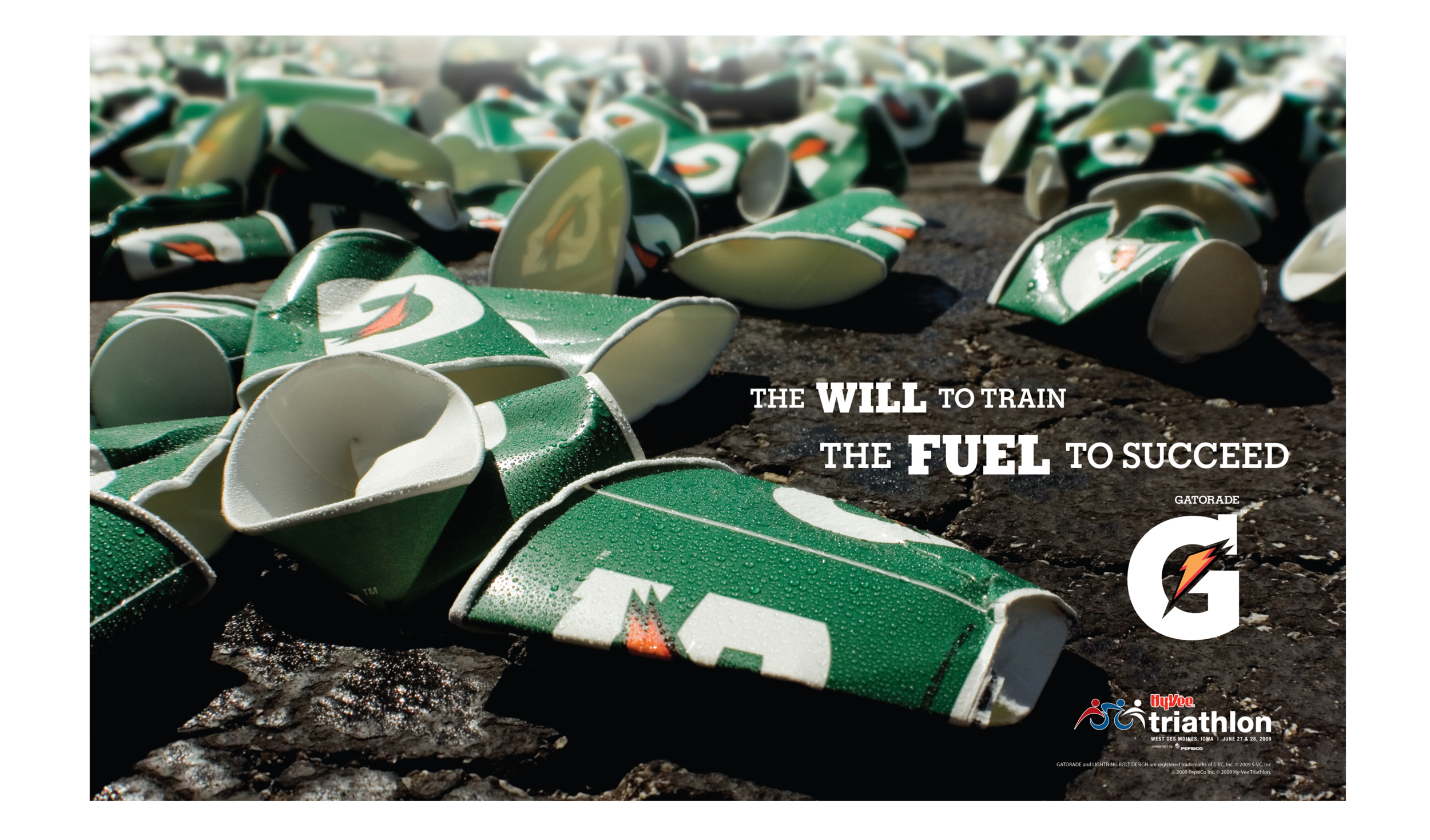 GATORADE HYVEE TRIATHLON PROMOTION (CONCEPT) {PHOTOGRAPHY AND DESIGN}
