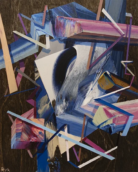 THE JEWEL 8"x10". ACRYLIC ON WOOD