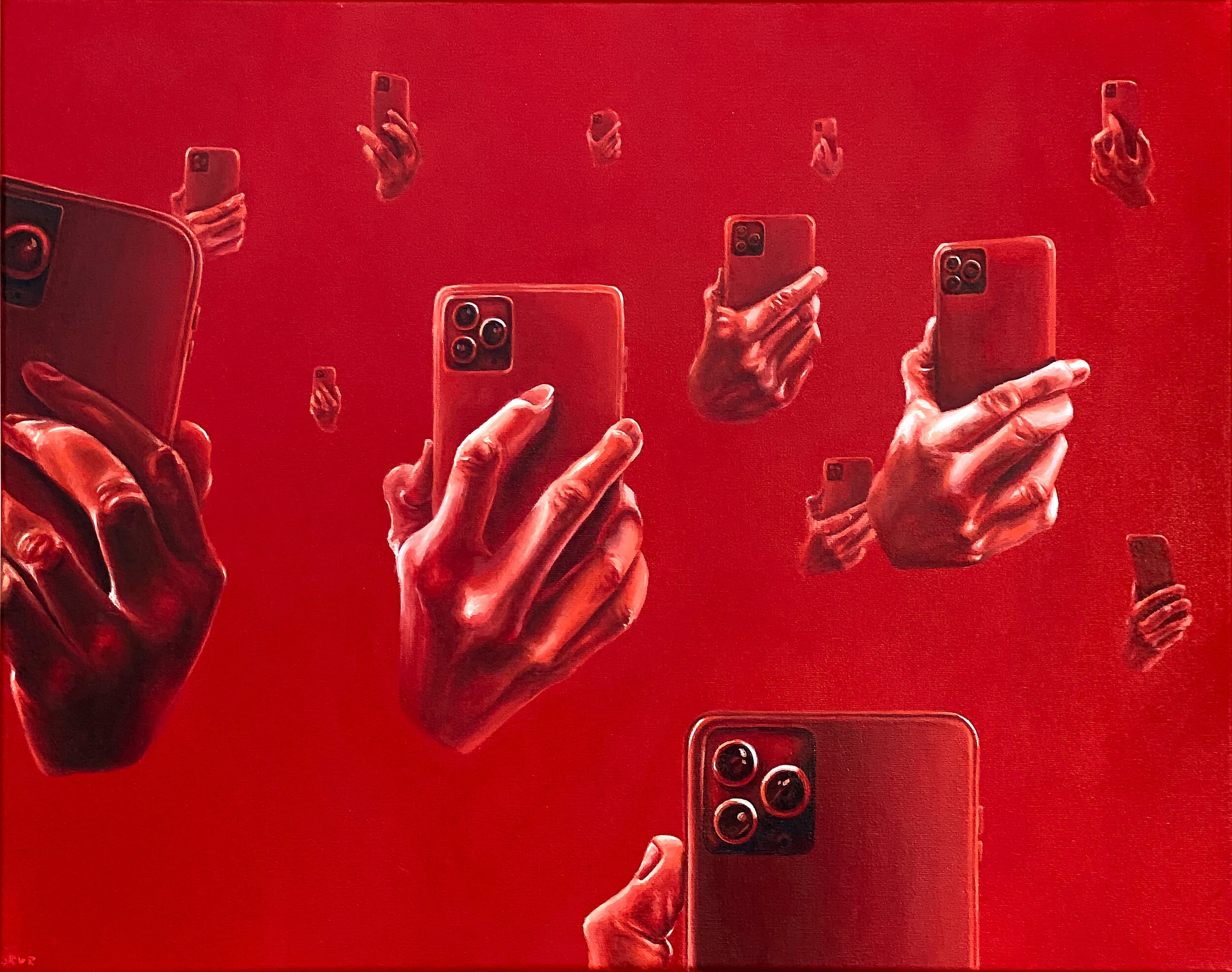 YOU ARE BIG BROTHER 16” x 20” ACRYLIC ON CANVAS