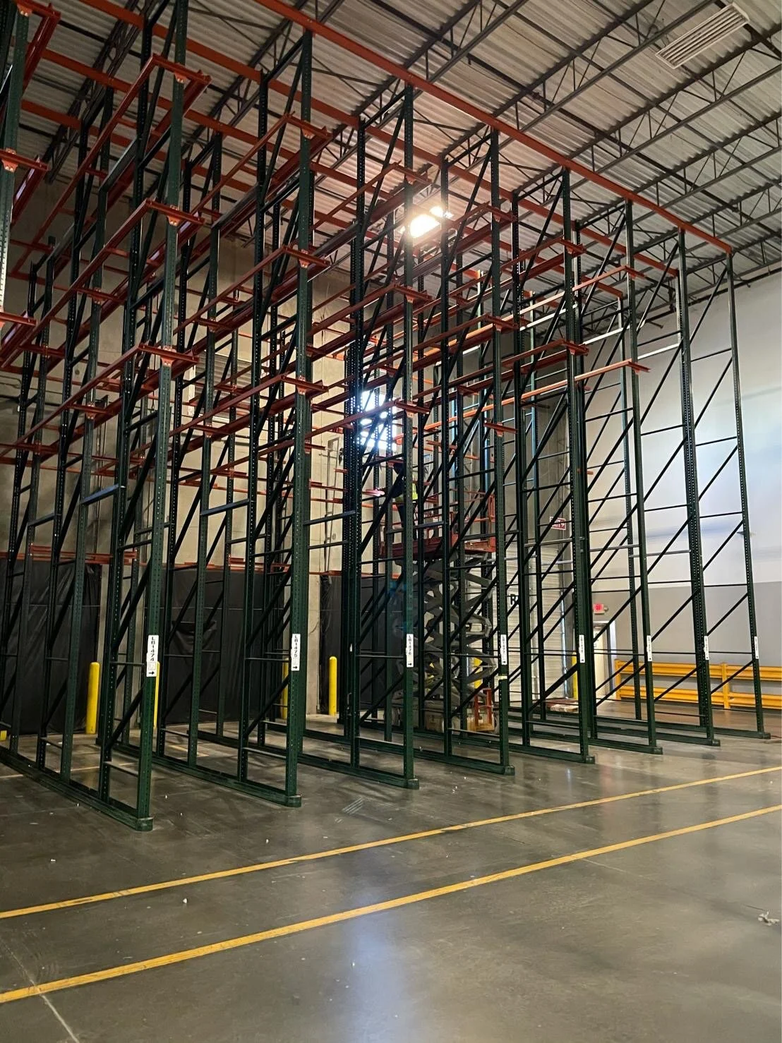 warehouse rack dividers on Recent Projects American Material Handling
