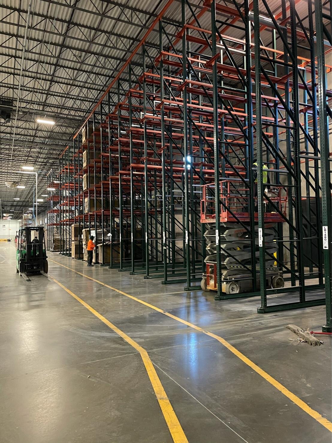 pallet rack dividers on Recent Projects American Material Handling