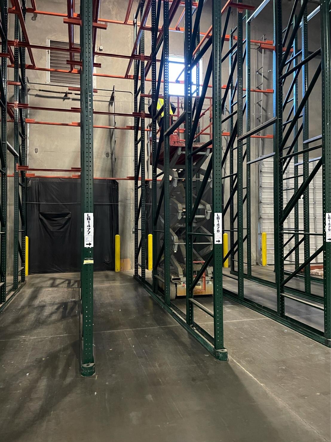 pallet rack dividers on Recent Projects American Material Handling