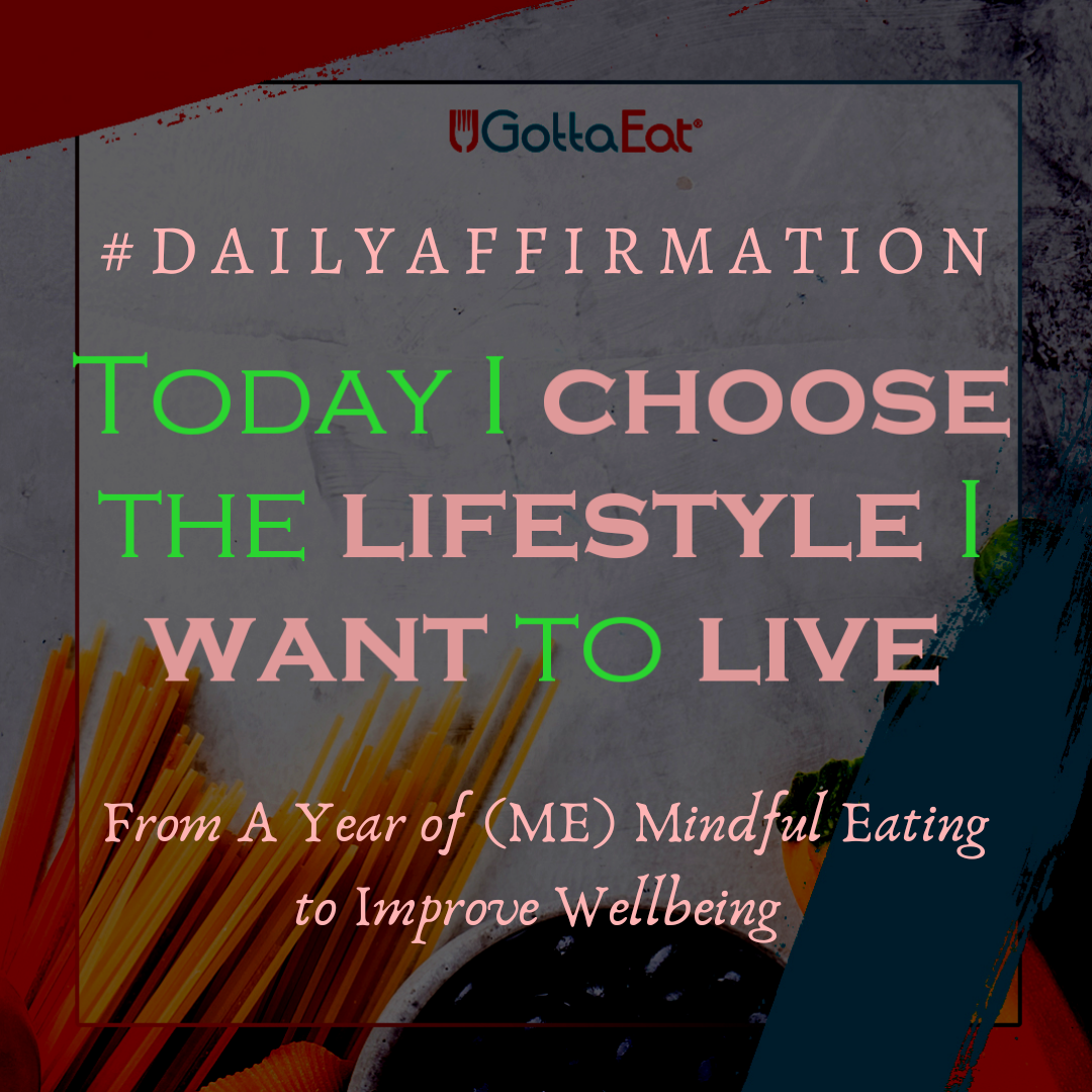 Today I Choose the Lifestyle I Want to Live