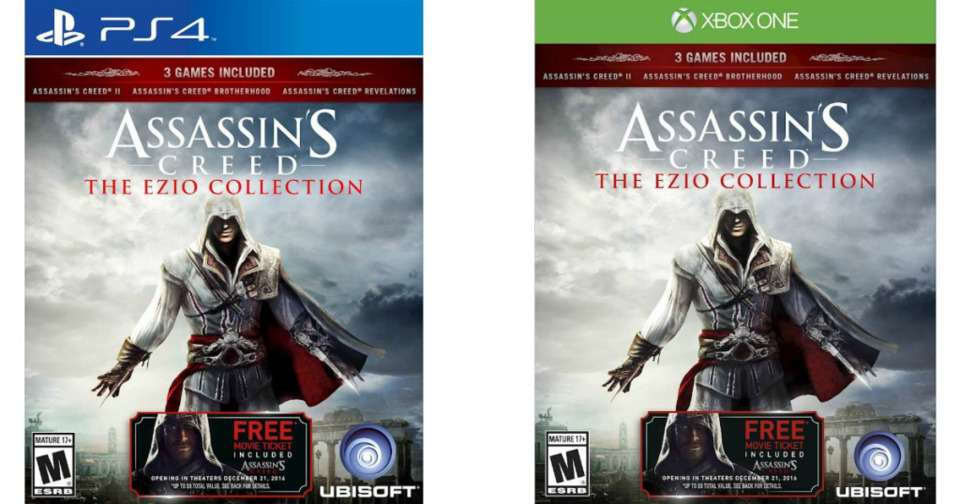 When you give free movie tickets with a game that isn't even a new entry into the series because you know that is the only way people will go watch your movie.