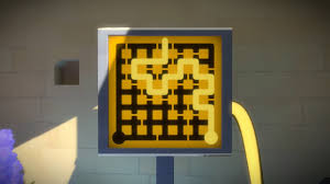 All of the puzzles consisted of a line going from one point to another.