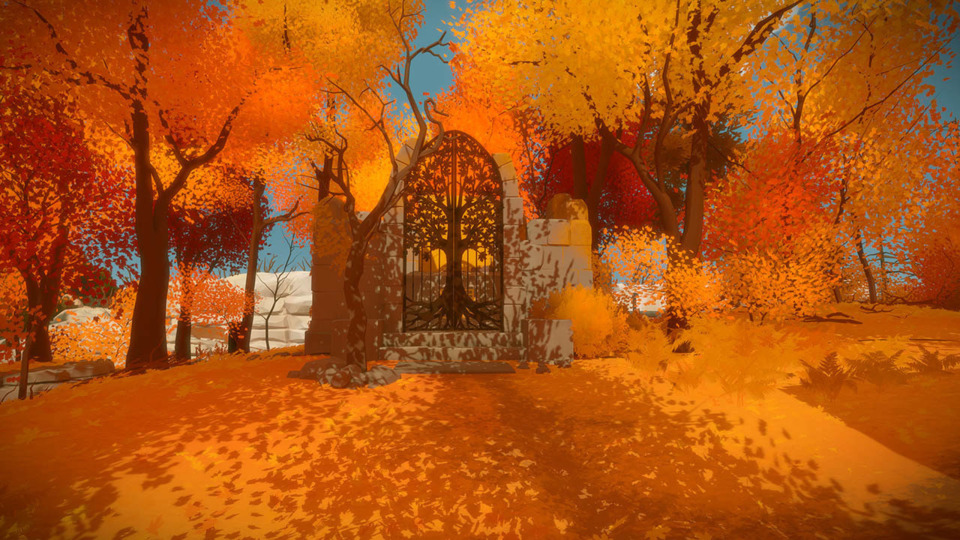 The vibrant colors of the different areas gave off different moods and made each area feel different.