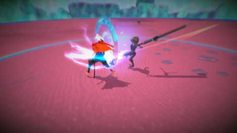 Part of the close quarters combat, where you would fight the other with your sword, where the other part was primarily fought with your gun.