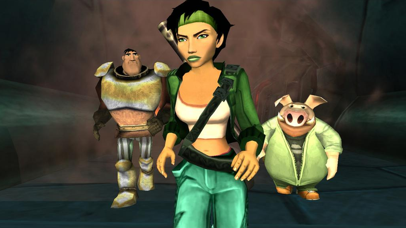 Double H(left), Jade(middle), and Pey'j(right)