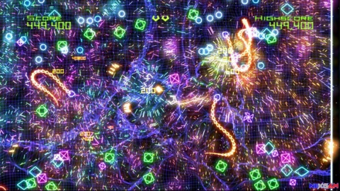 Geometry War: Retro Evolved. Another fast-paced arcade shooter.