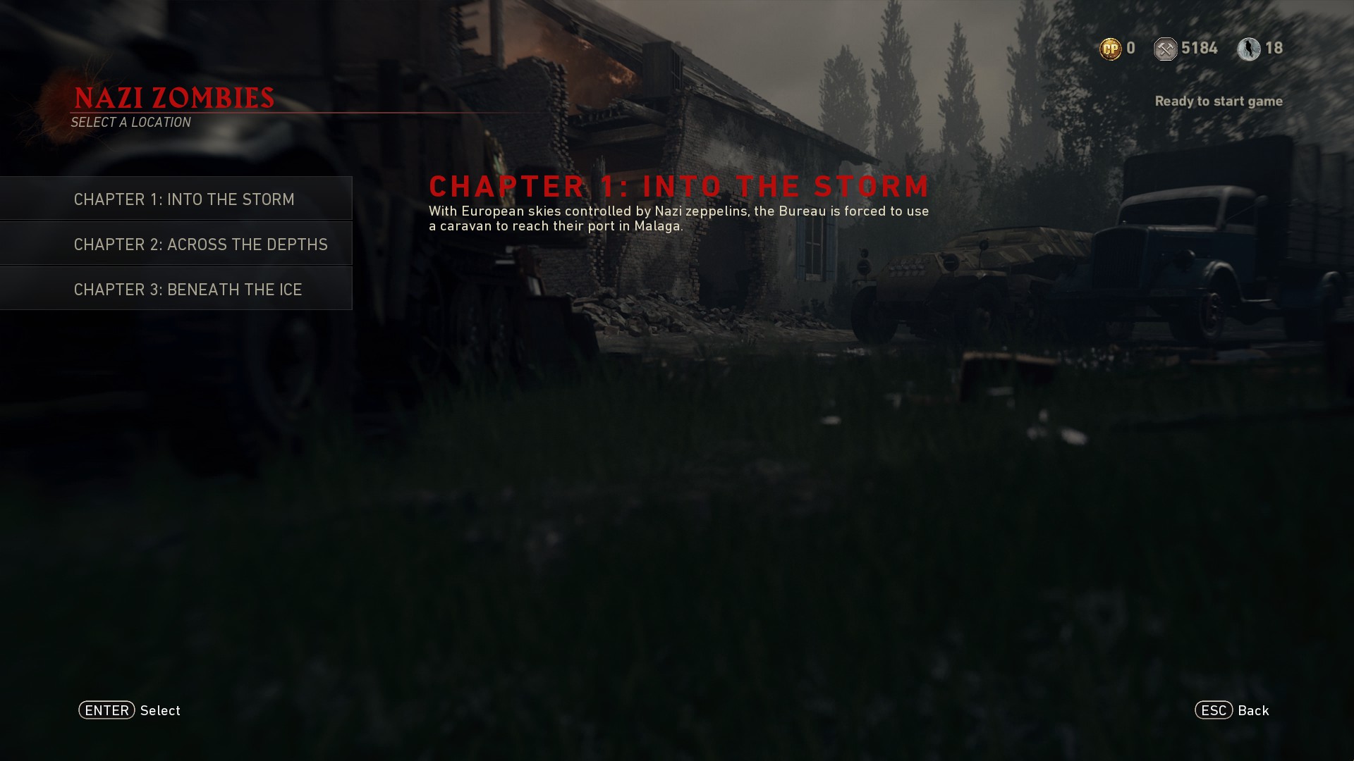 The three maps of Tortured Path.