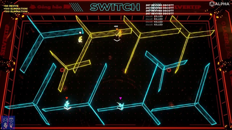 It's like Tron's light cycle, but you don't draw the lasers.