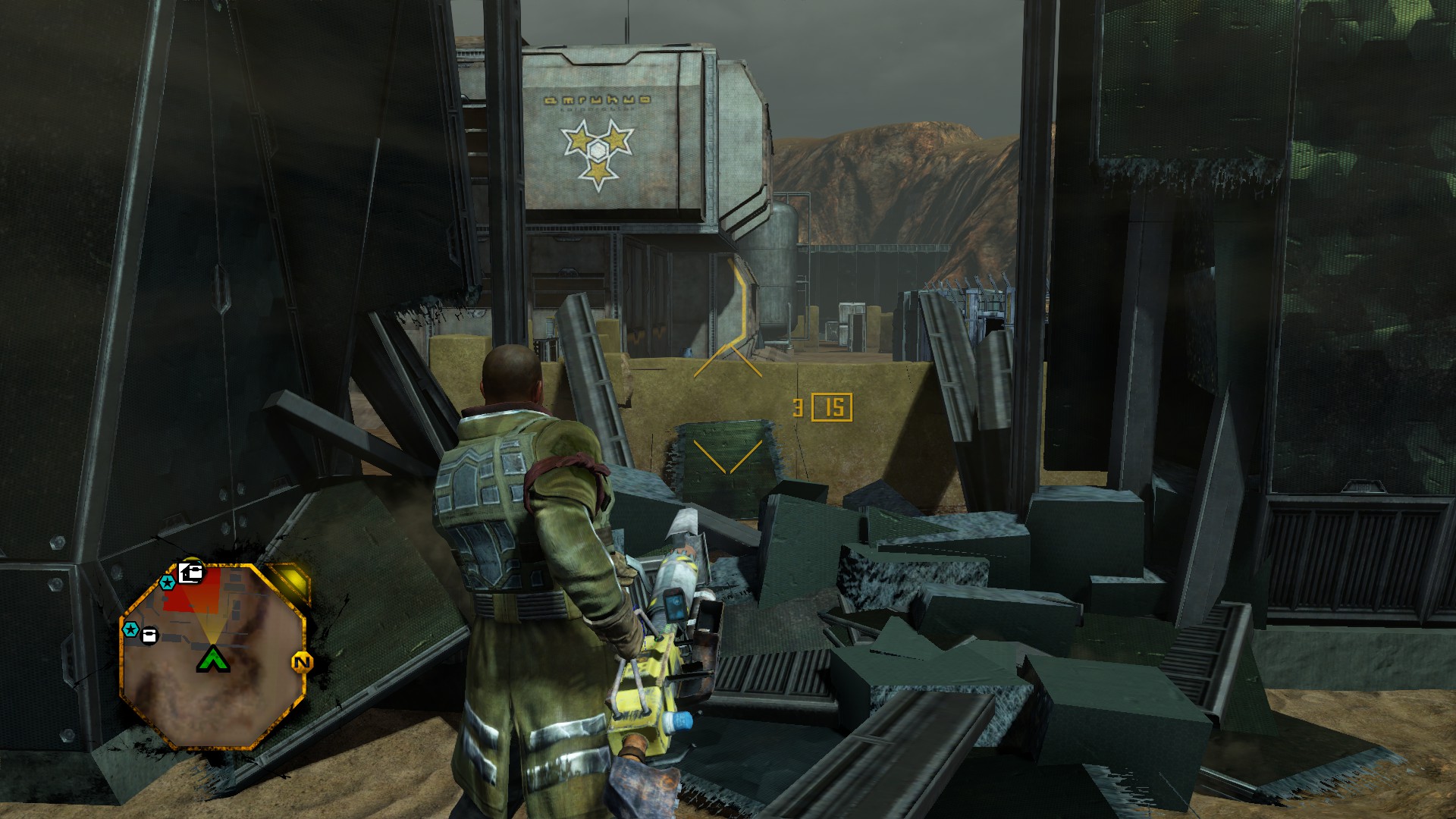 Just a small-scale example of the destruction that can be done.