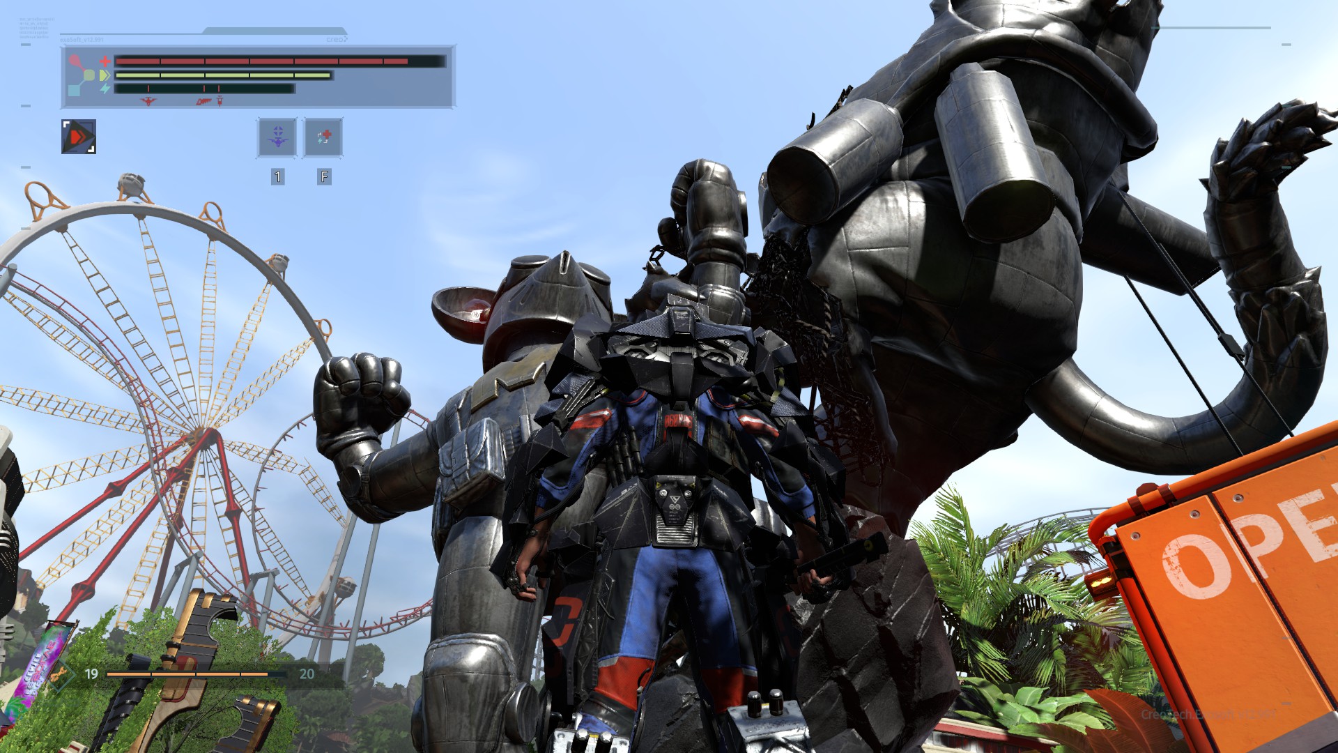 I think that the game’s Walk in the Park DLC is one of my most favorite pieces of DLC for how wacky it is.