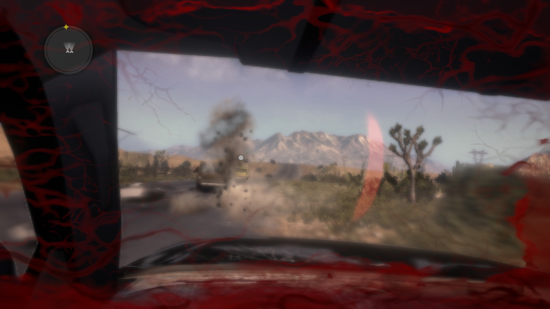 Hope you like driving cars in shooter games.