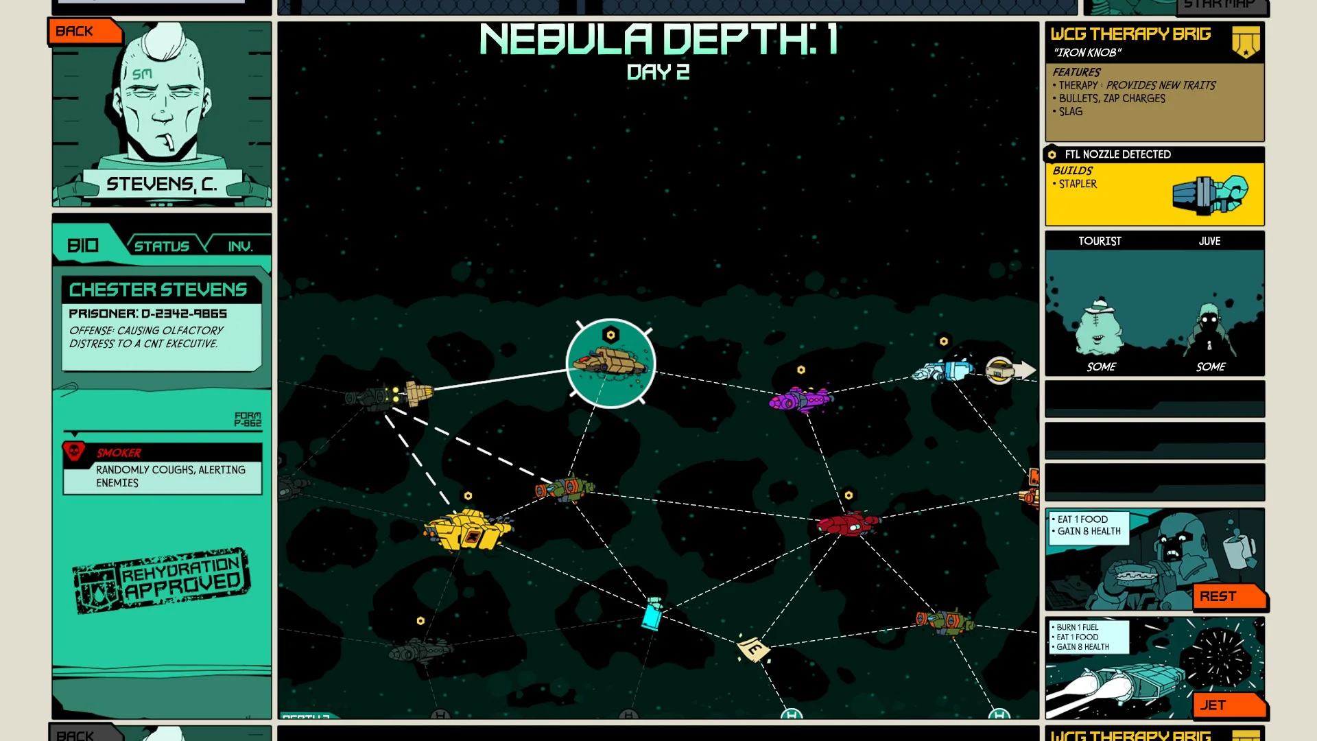 The map allows me multiple routes to take, and I don’t even need to board if I don’t want to.