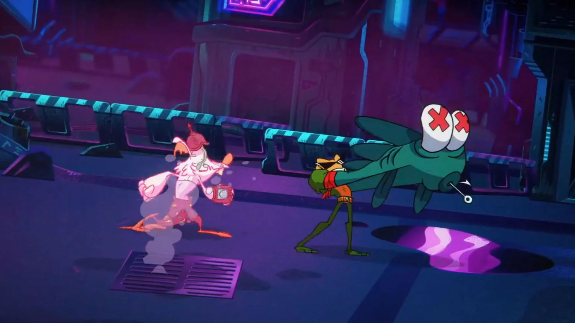 At least the art looks good.