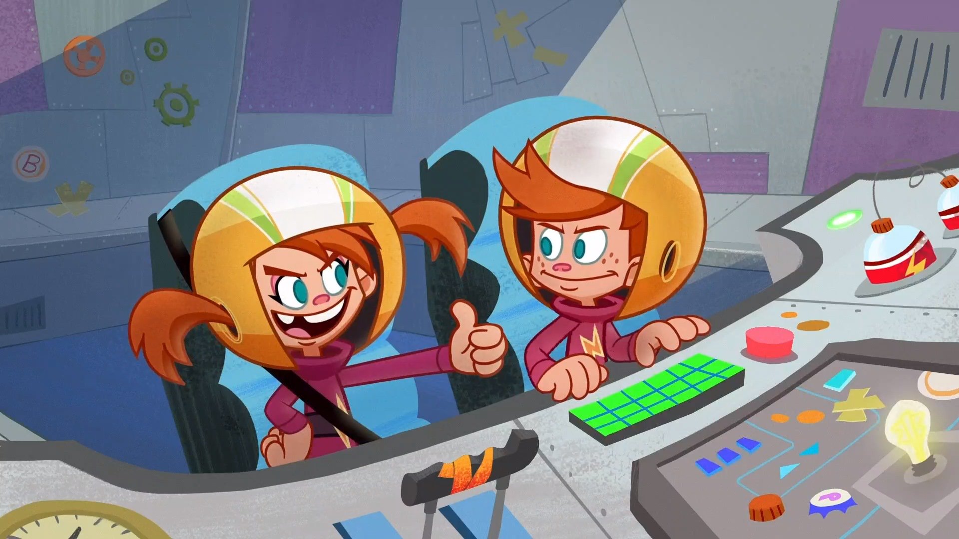 Doing Commander Keen dirty.