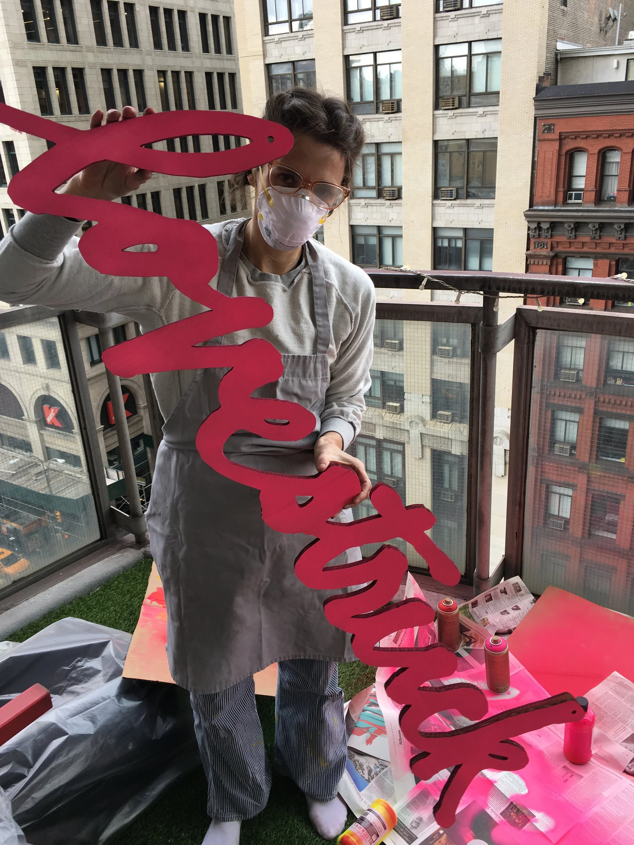   Lovestruck + Mi Amor  / Holiday Window Design / Thomas Sires, Elizabeth Street, NY 