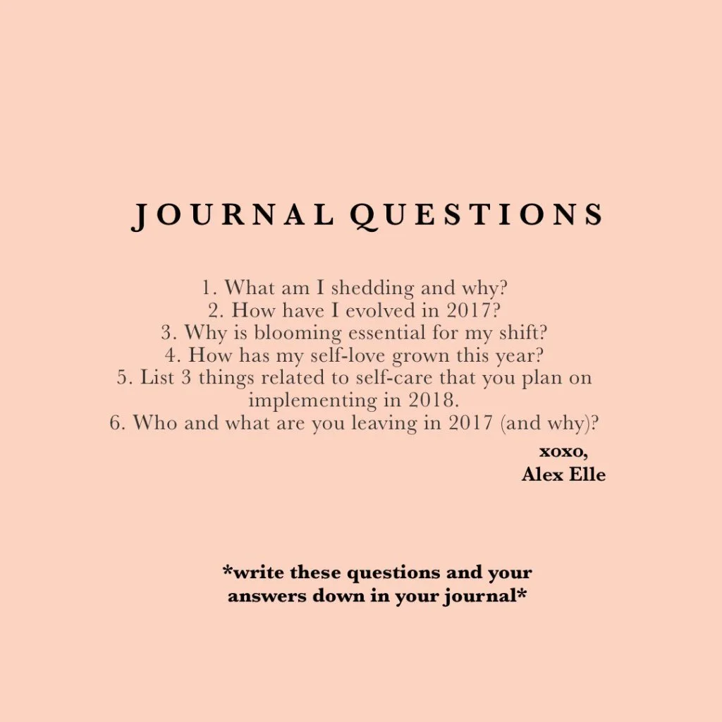 Alex Elle's Journal Questions | lolaadewuya.com