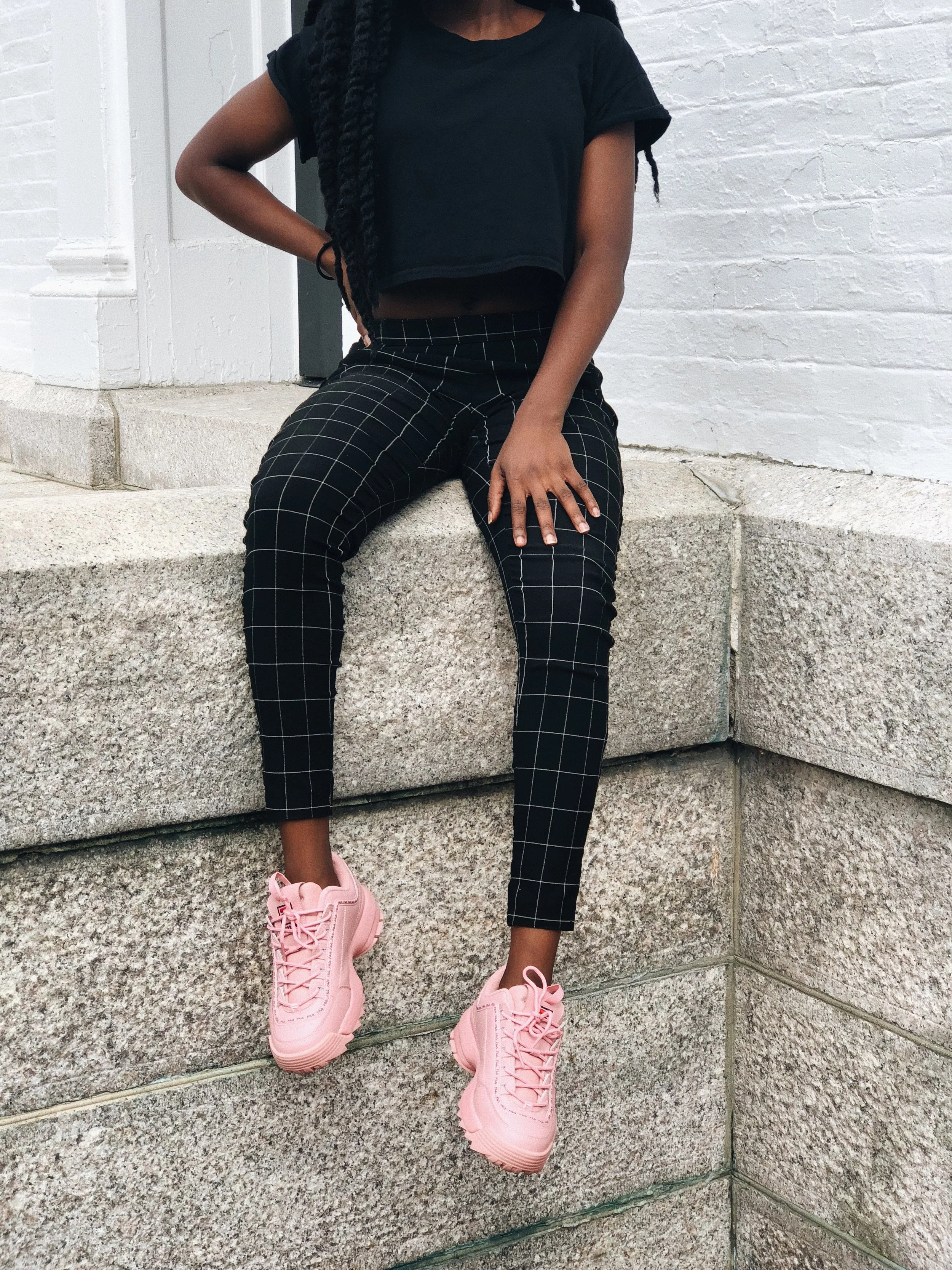 daisy chunky sneakers fila