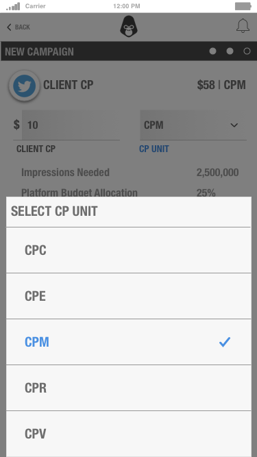 Updating CP unit.