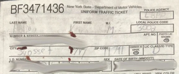 kevin holian ticket blood stains