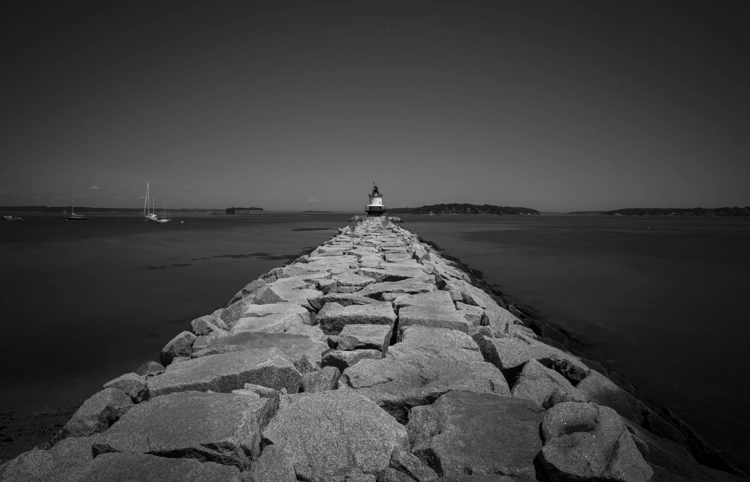  Spring Point Ledge Lighthouse, Cape Elizabeth, Maine. 