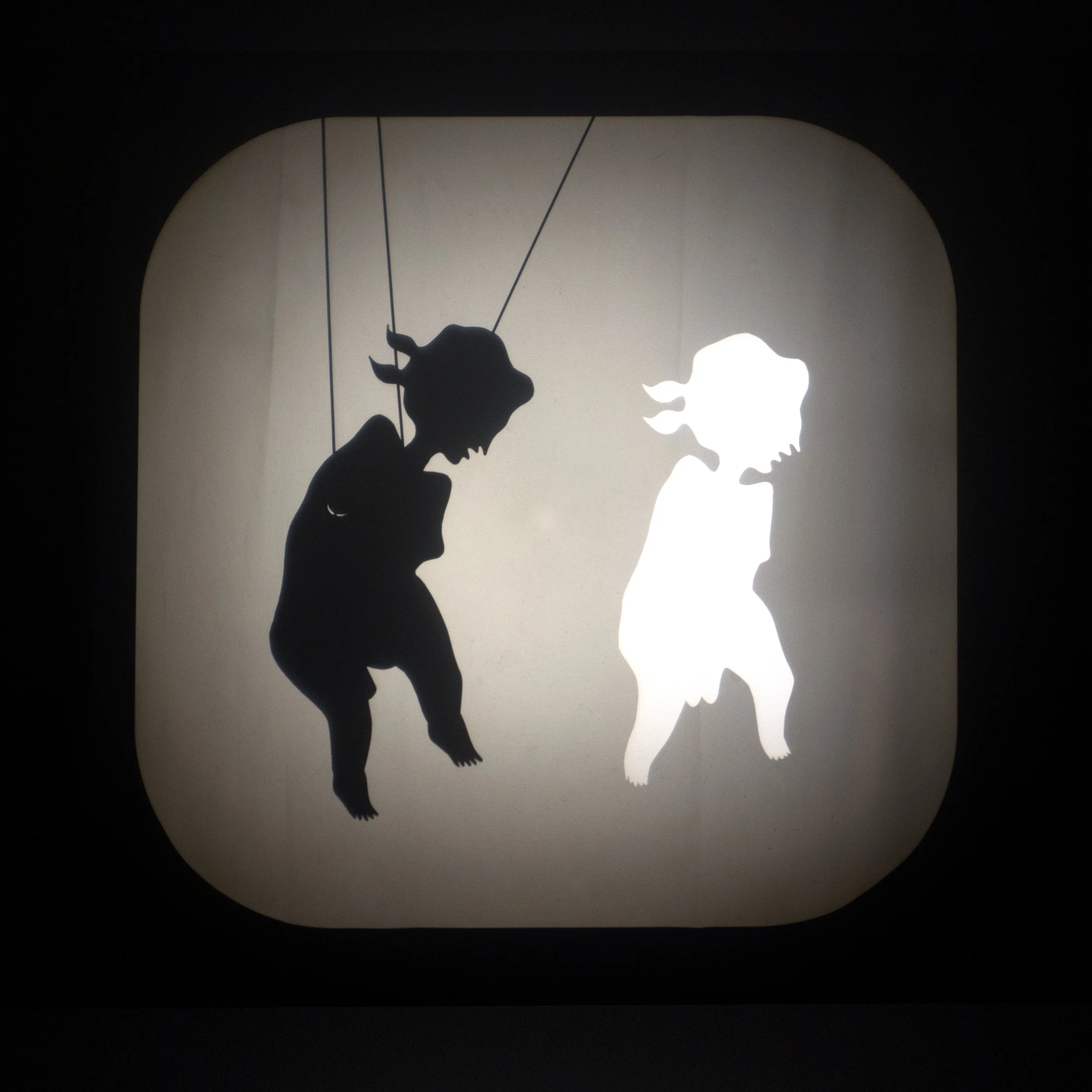   The Middle Tell  (detail), shadow puppet performance, 25 min, 2018    