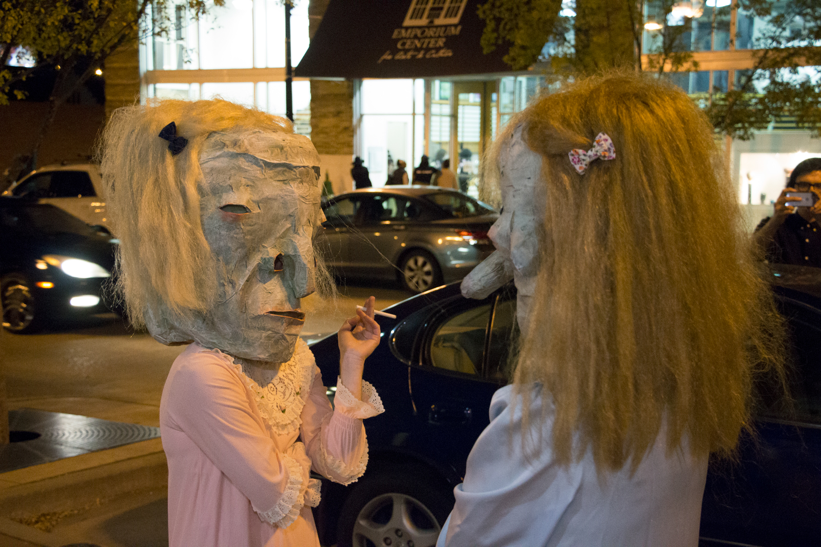   Dowagers (detail), puppet-figure performance, 01:30:00, 2016-17    