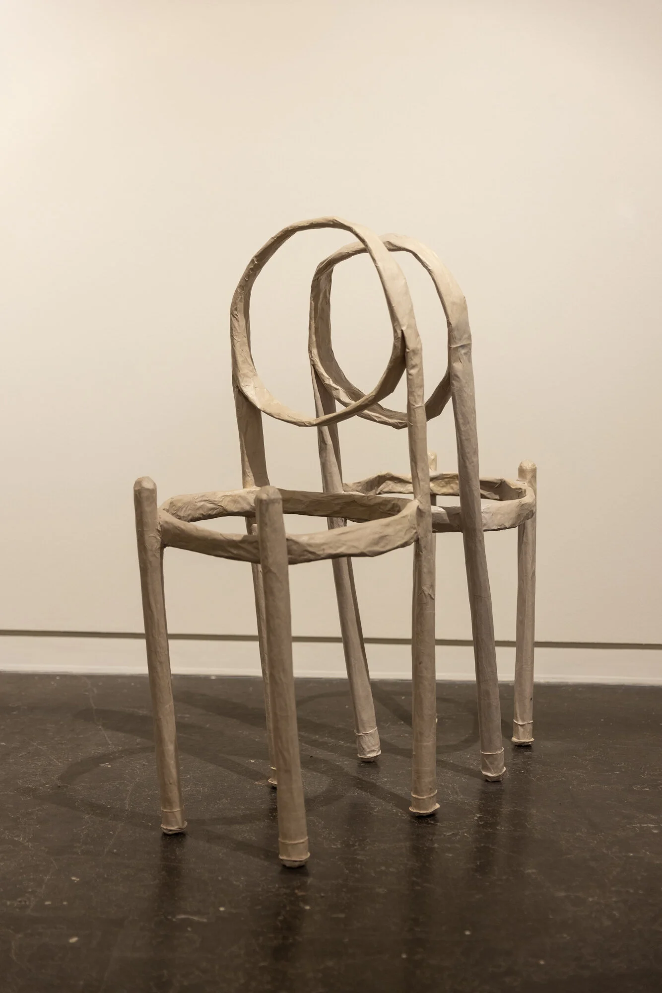   SEET 1 &amp; 2 , papier-mâché, 30 x 15 x 15” each, 2021   