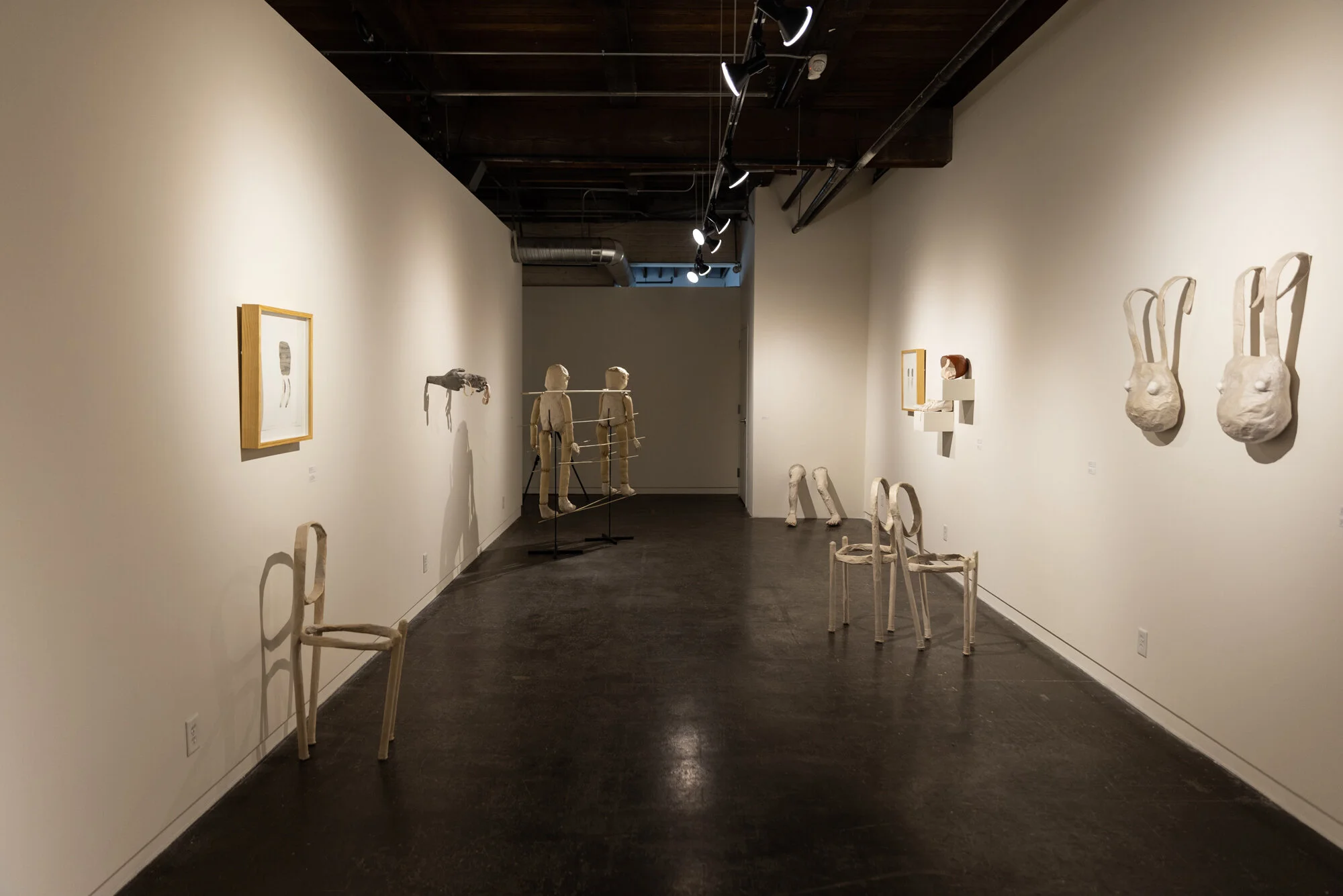   HOWW TO BEHAAYV , installation view (rear), 2021   