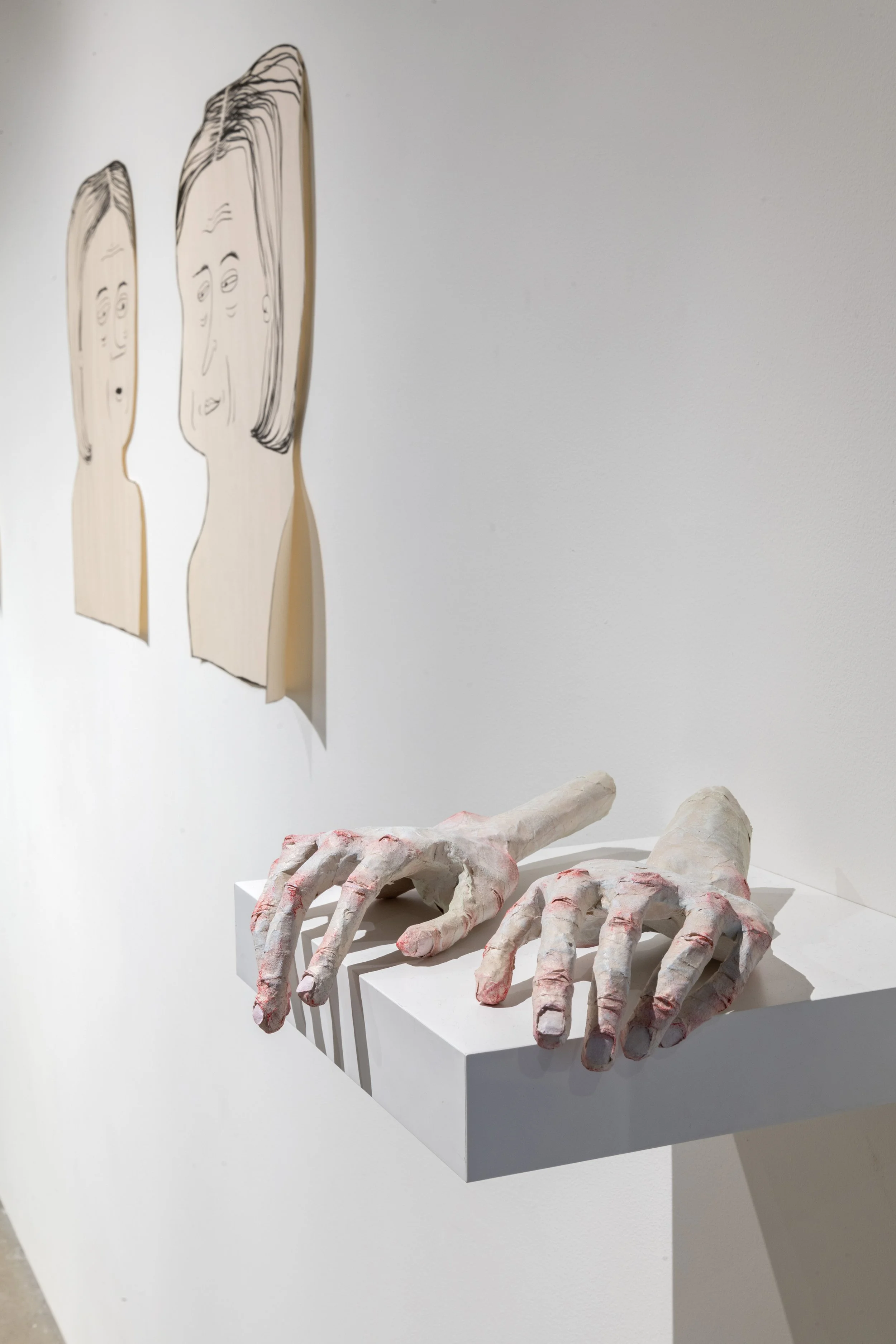   EN CAYSS UV ROMANSS , installation view, 2022 Documentation by EG Schempf 