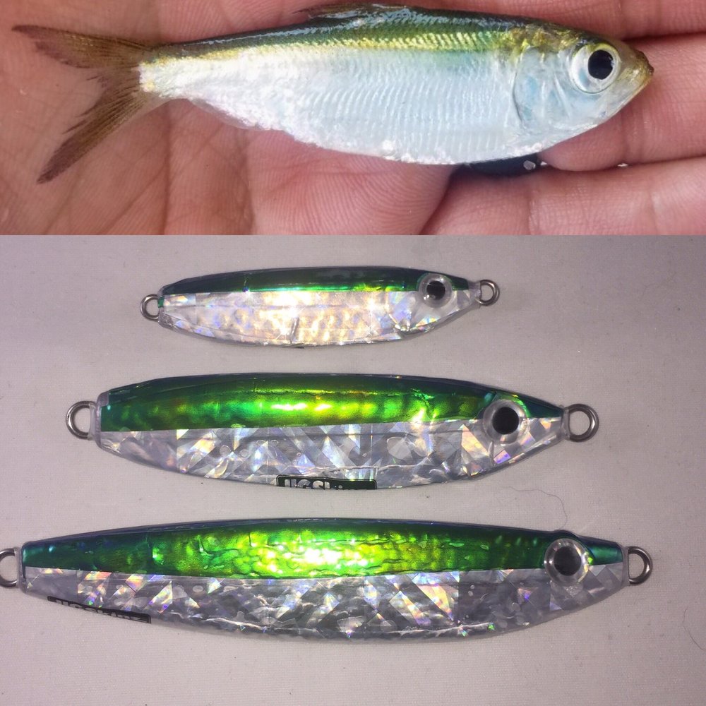 Alewife Vertical Jigs-Glow MDR Tackle Glow Vertical Fishing Jigs Alewife Vertical Jigs-Glow MDR Tackle Glow Vertical Fishing Jigs