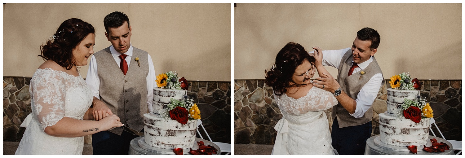 Abigail + Nathan's intimate wedding in Mountain City, Tennessee | adventure wedding portraits in Mountain City | destination wedding photographer | tennessee wedding photographer