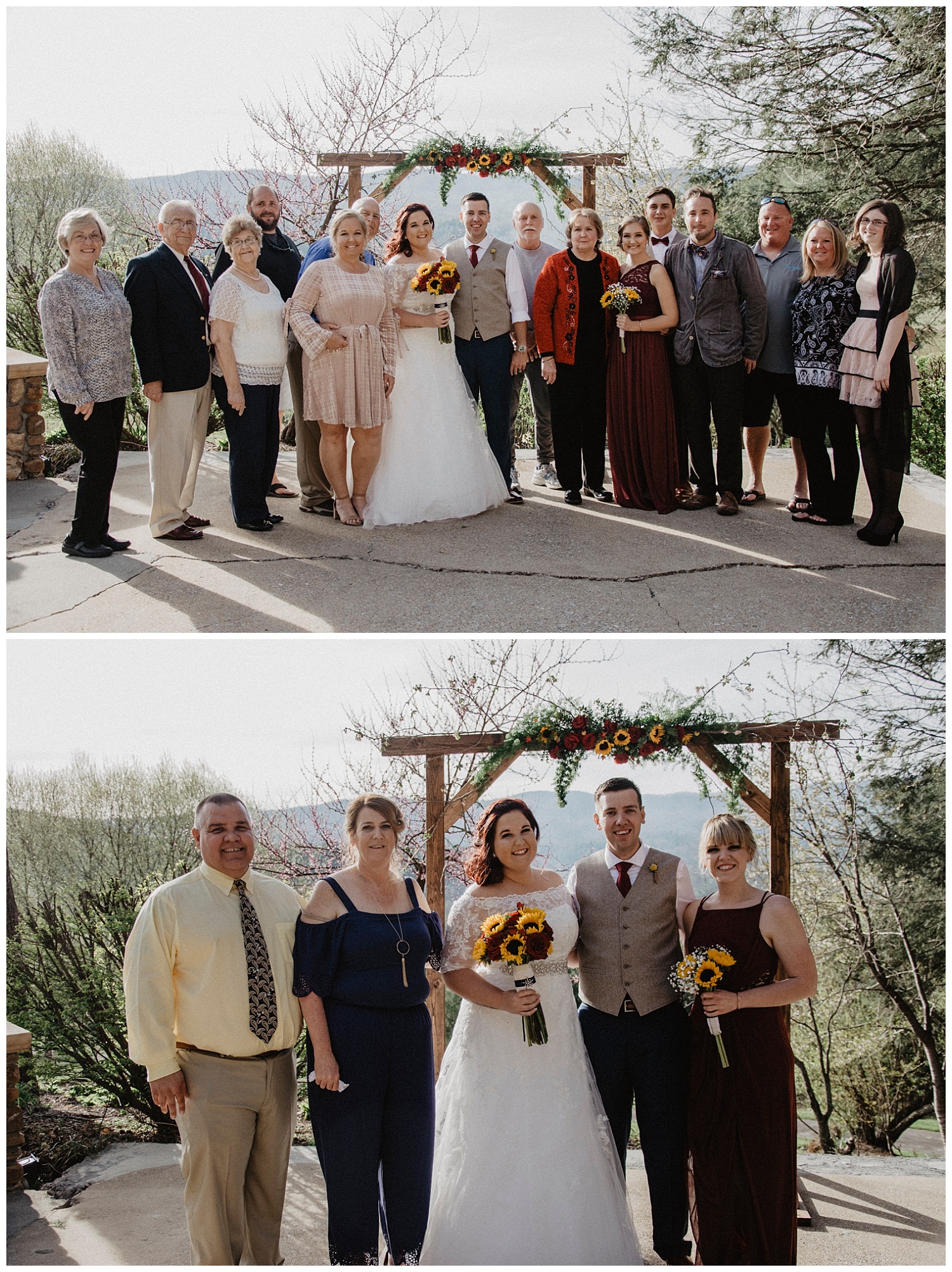 Abigail + Nathan's intimate wedding in Mountain City, Tennessee | adventure wedding portraits in Mountain City | destination wedding photographer | tennessee wedding photographer