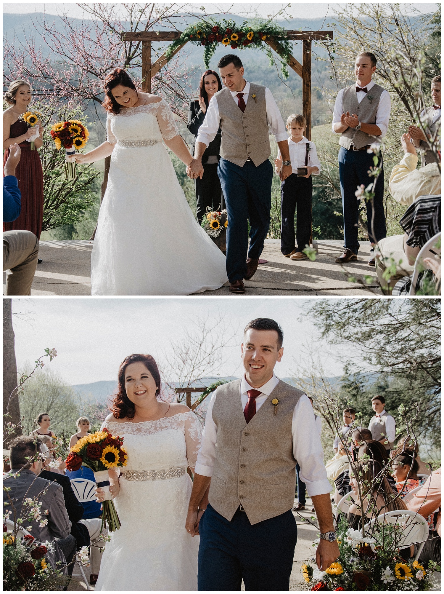 Abigail + Nathan's intimate wedding in Mountain City, Tennessee | adventure wedding portraits in Mountain City | destination wedding photographer | tennessee wedding photographer