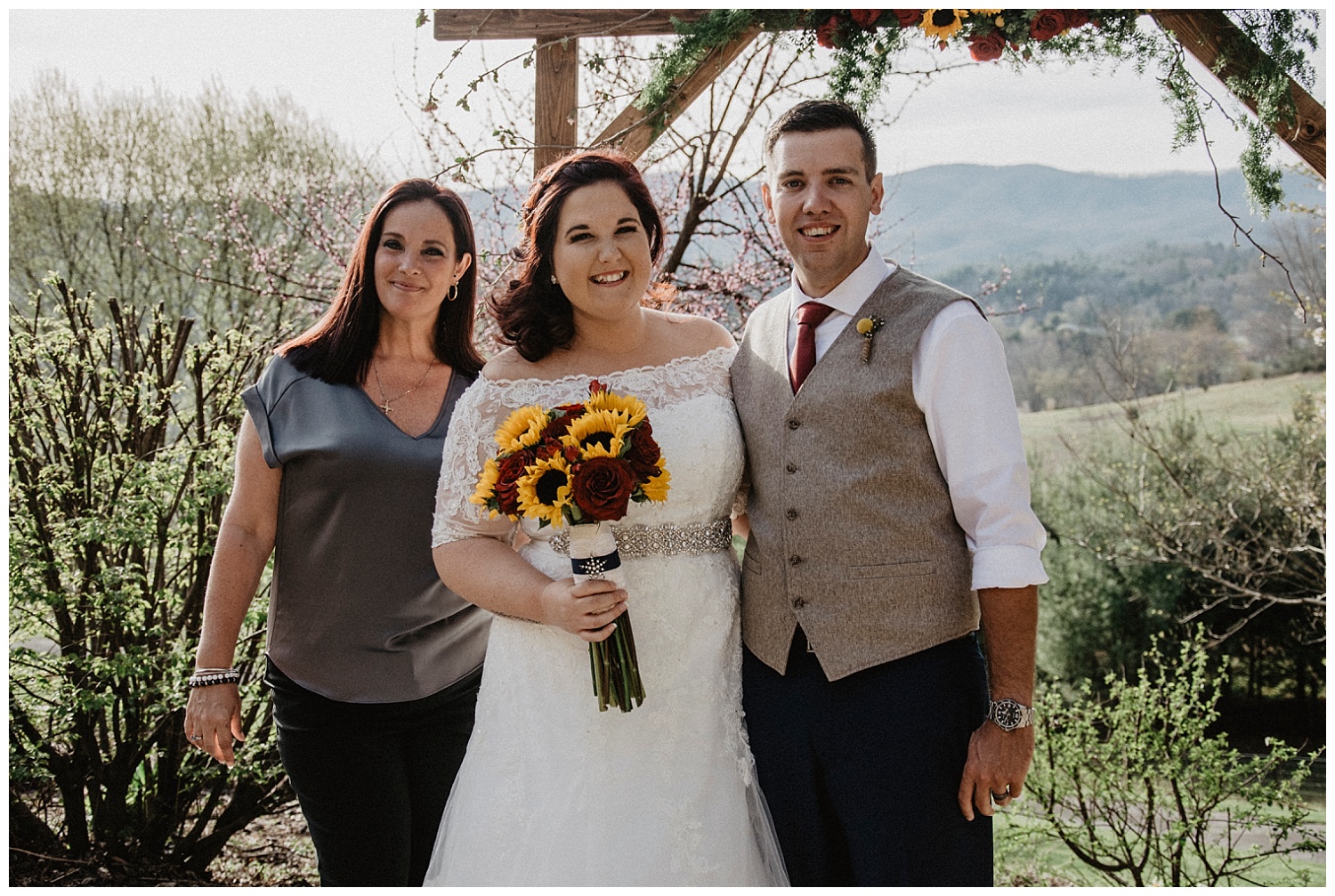 Abigail + Nathan's intimate wedding in Mountain City, Tennessee | adventure wedding portraits in Mountain City | destination wedding photographer | tennessee wedding photographer