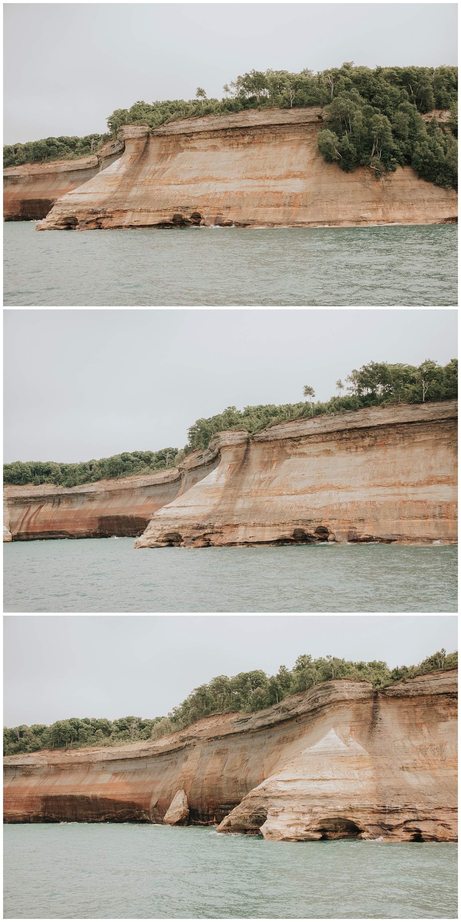  Boating near Munising, Michigan| Pictured Rocks National Lakeshore| Elopement Inspiration| Wild Onyx Photography 