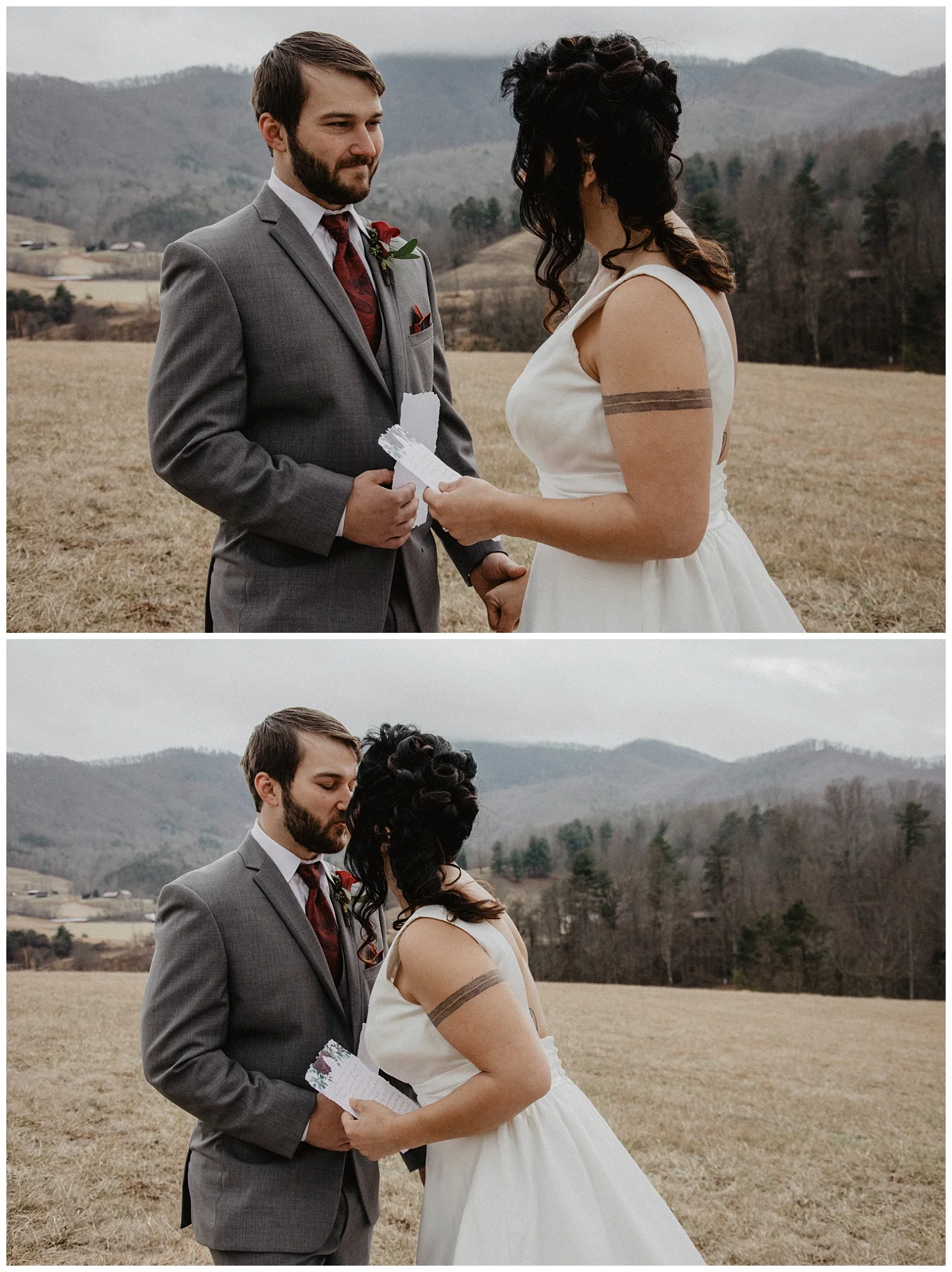 North Carolina mountains wedding