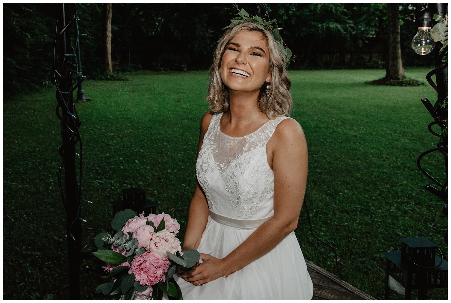 Bride at Howard House Wedding