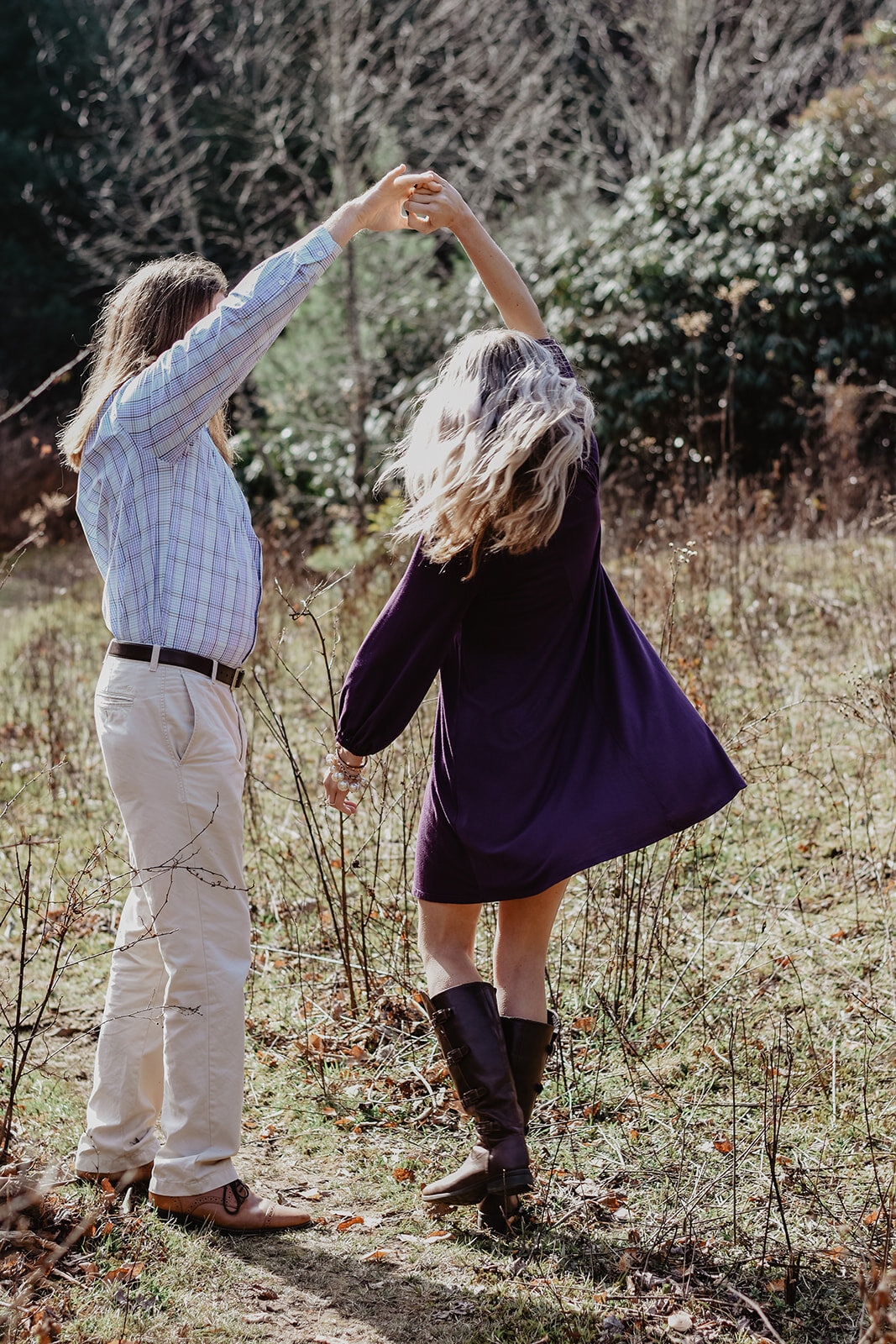  Boone North Carolina engagement session 