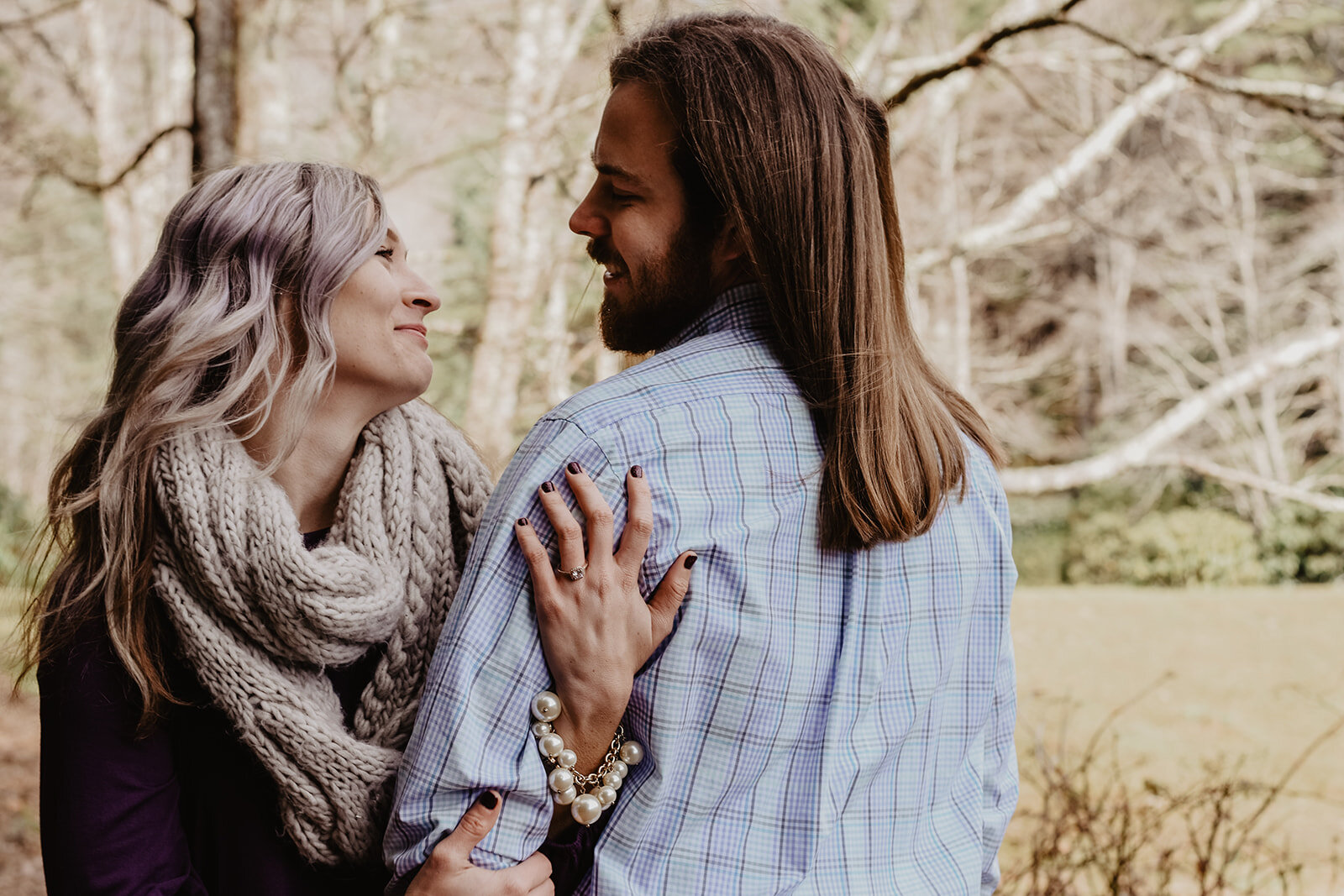  Asheville North Carolina engagement session 