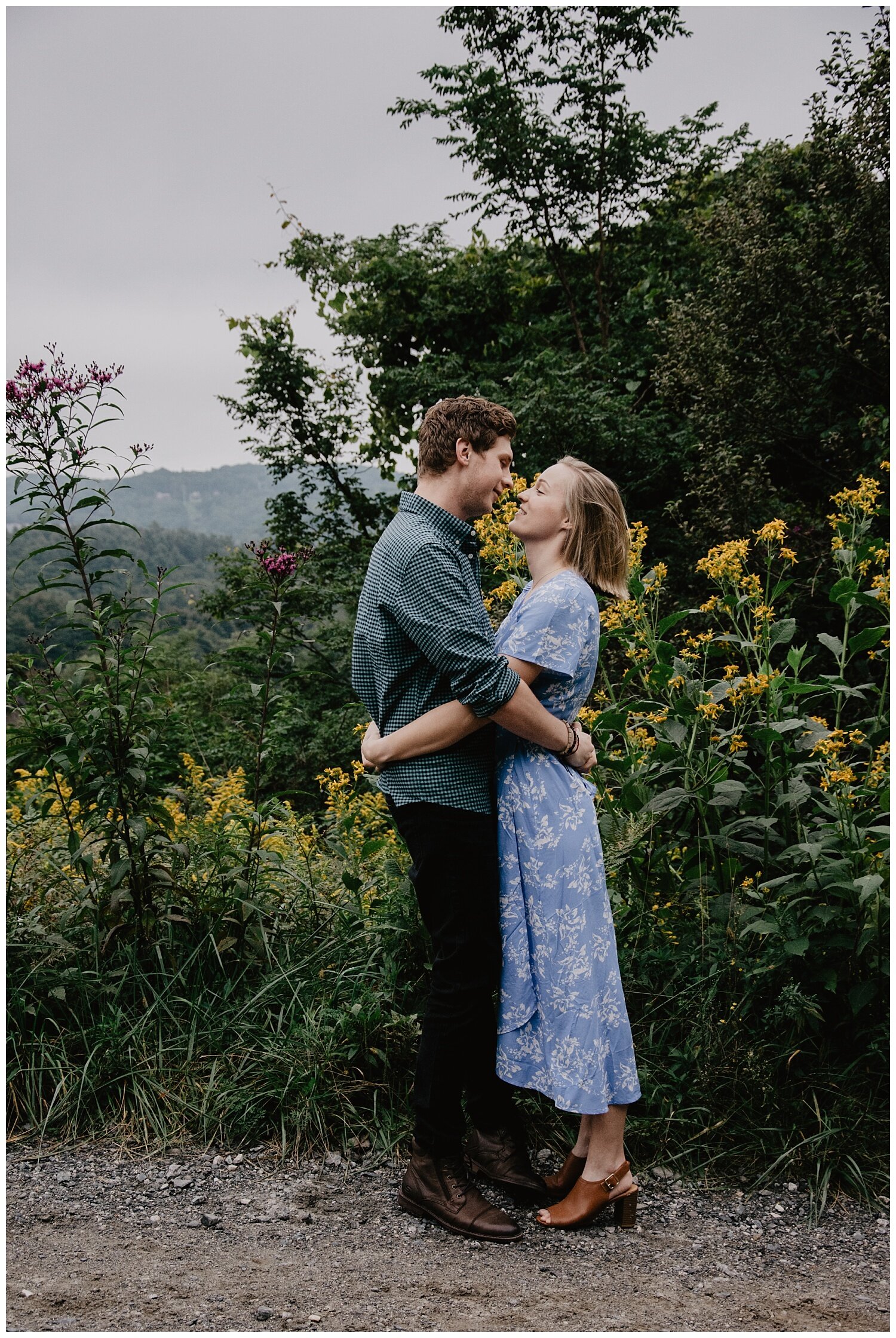 Blue Ridge Mountains Engagement Session